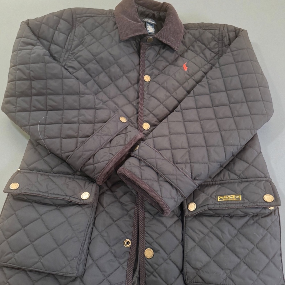 Ralph Lauren Boys Quilted Jacket EXCELLENT condition size 10/12